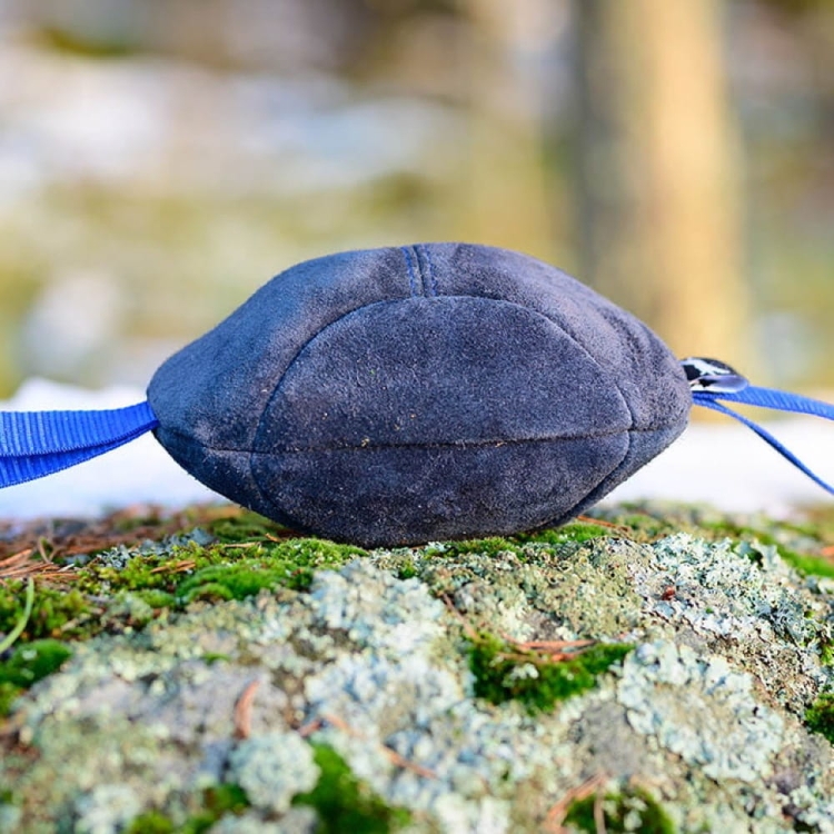 Toughie suede tug toy blue handmade in Finland.jpg