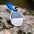 Puppy toy TeenyTiny ball genuine leather blue.jpg